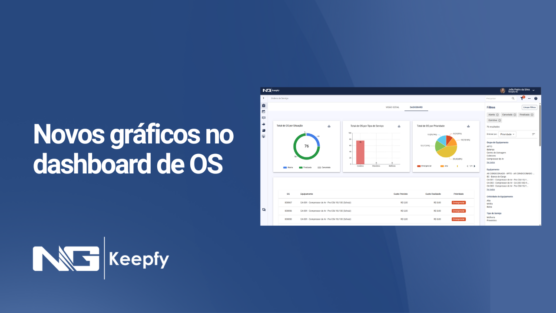 Novos gráficos no dashboard de OS