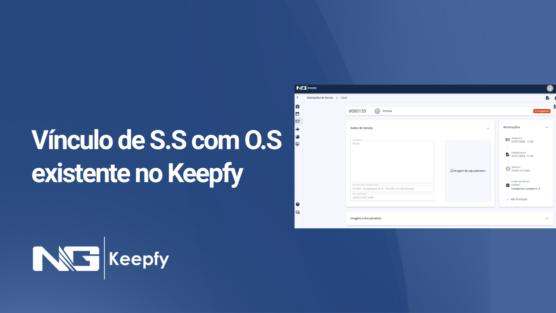 Vínculo de S.S com O.S existente no Keepfy