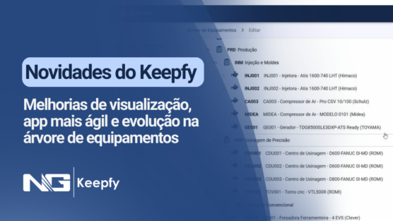 Melhorias de visualização, app mais ágil e evolução na árvore de equipamentos